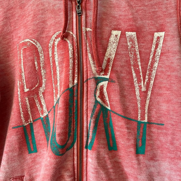 Roxy zip up hooded sweatshirt - Picture 3 of 6